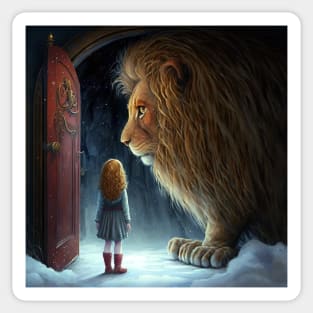 The Lion, the Witch and the Wardrobe Sticker